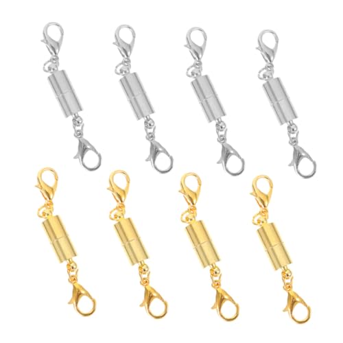 Beatifufu 8Stücke Magnetverschlüsse für Schmuck DIY und Armbandverschlüsse Robust und Langlebig für Schmuckherstellung und Reparatur von Beatifufu