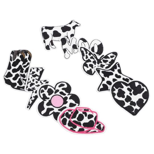 Beatifufu 9 Stück Teiliges Niedliche Kuh Cartoon Aufnäher zum Aufbügeln Schwarze und Weiße Stoffflicken für Jeans Rucksäcke Mützen und Kleidung Vielseitige DIY Reparatur Beatifufu 9 Stück Teiliges Niedliche Kuh Cartoon Aufnäher zum Aufbügeln Schwarze und Weiße Stoffflicken für Jeans Rucksäcke Mützen und Kleidung Vielseitige DIY Reparatur von Beatifufu