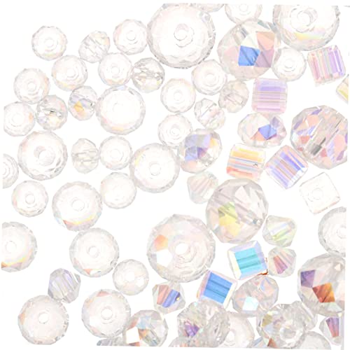 Beatifufu 90 Stück Ab Farbige Glasperlen Facettierte DIY Bastelperlen für Schmuckherstellung Armbänder und für Kreative Projekte und Beatifufu 90 Stück Ab Farbige Glasperlen Facettierte DIY Bastelperlen für Schmuckherstellung Armbänder und für Kreative Projekte und von Beatifufu
