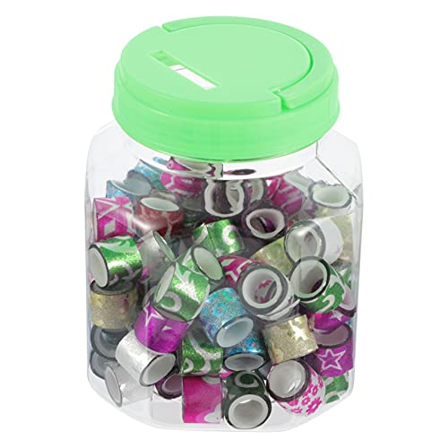 Beatifufu 90 Stück Glitzer Masking Tape Mini Klebebänder für Scrapbook Bastelprojekte und Dekoration Bunt mit Glitzerpulver für Kreative Anwendungen Zufällige Farbe Zufällige Farbe von Beatifufu