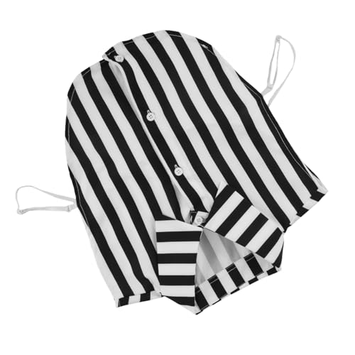 Beatifufu Abnehmbarer Gestreifter Fake-kragen für Damen Leichte Atmungsaktive Falsche Bluse Vielseitiger Pflegeleichter Halbkragen für Büro und Alltag Komfortables Modisches Accessoire Beatifufu Abnehmbarer Gestreifter Fake-kragen für Damen Leichte Atmungsaktive Falsche Bluse Vielseitiger Pflegeleichter Halbkragen für Büro und Alltag Komfortables Modisches Accessoire von Beatifufu