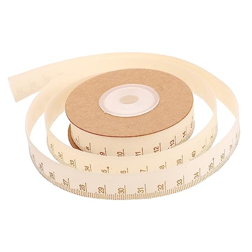 Beatifufu Baumwollband mit Maßskala DIY Geschenkband für Verpackungen Basteln Schleifen Einfach Zuschneidbar Vielseitig Verwendbar Naturfaser Beatifufu Baumwollband mit Maßskala DIY Geschenkband für Verpackungen Basteln Schleifen Einfach Zuschneidbar Vielseitig Verwendbar Naturfaser von Beatifufu