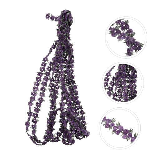 Beatifufu Besticktes Spitzenband Dekoratives Stoffband mit Blumenmuster für DIY nähprojekte Basteln Brautkleider und Handarbeitsverzierungen Beatifufu Besticktes Spitzenband Dekoratives Stoffband mit Blumenmuster für DIY nähprojekte Basteln Brautkleider und Handarbeitsverzierungen von Beatifufu