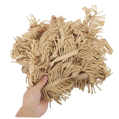 Beatifufu Bronzefarbene Quastenborte Vorhang und Sofa Vielseitige Diy Spitzenverzierung für Heimtextilien Fransenborte zum Nähen und Aufwerten von Gardinen und Polstern Beatifufu Bronzefarbene Quastenborte Vorhang und Sofa Vielseitige Diy Spitzenverzierung für Heimtextilien Fransenborte zum Nähen und Aufwerten von Gardinen und Polstern von Beatifufu