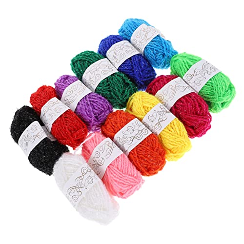Beatifufu Bunte Garnknäuel Zum Häkeln Acrylwolle Für Diy Projekte Mehrfarbige Häkelgarne Bastelgarn-set von Beatifufu