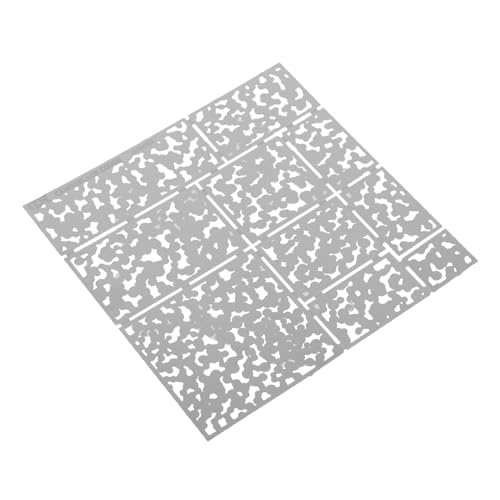 Beatifufu Camouflage Schablonen aus Großes Design Langlebig und Bruchsicher Tragbare Spray Vorlagen für DIY Basteln Heimdekoration Geeignet für Sprühfarbe Einfach zu Reinigen von Beatifufu