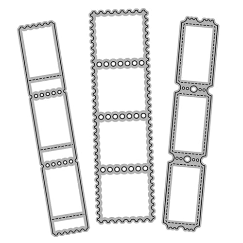 Beatifufu Carbon Steel DIY Cutting für Stamp Craft Langlebige Metall Stanzform Einfach zu Bedienen Stabile Struktur Kreative Stempelgestaltung für Scrapbooking und Bastelarbeiten Beatifufu Carbon Steel DIY Cutting für Stamp Craft Langlebige Metall Stanzform Einfach zu Bedienen Stabile Struktur Kreative Stempelgestaltung für Scrapbooking und Bastelarbeiten von Beatifufu