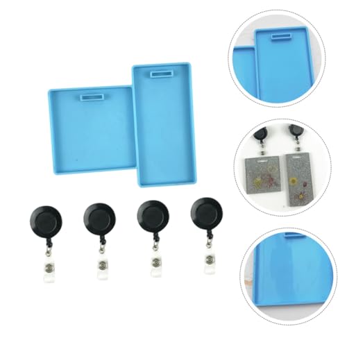 Beatifufu DIY Epoxidharz Gießform für Namensschilder Quadratisch Silikonform Leicht Robust zum Individuellen Gestalten von Ausweis Halter Zubehör Beatifufu DIY Epoxidharz Gießform für Namensschilder Quadratisch Silikonform Leicht Robust zum Individuellen Gestalten von Ausweis Halter Zubehör von Beatifufu