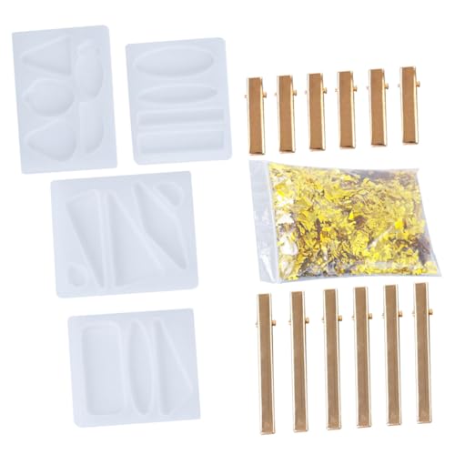 Beatifufu DIY Haarspangen Silikonform Set Stufige Epoxidharz Gießform für Handgemachte Haarschmuck Umweltfreundlich Wiederverwendbar Robust und Schonend für Haare Kreative Bunte Designs für Beatifufu DIY Haarspangen Silikonform Set Stufige Epoxidharz Gießform für Handgemachte Haarschmuck Umweltfreundlich Wiederverwendbar Robust und Schonend für Haare Kreative Bunte Designs für von Beatifufu