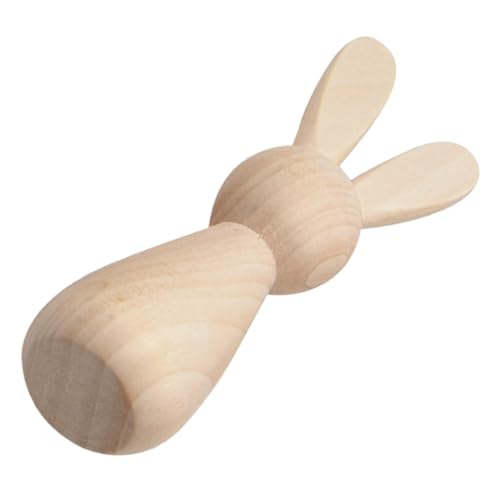 Beatifufu DIY Holz Peg Puppe Unbemalte Hasenfigur für Bastelideen für Handwerksprojekte und im Fördert Kreativität und Spaß Beatifufu DIY Holz Peg Puppe Unbemalte Hasenfigur für Bastelideen für Handwerksprojekte und im Fördert Kreativität und Spaß von Beatifufu