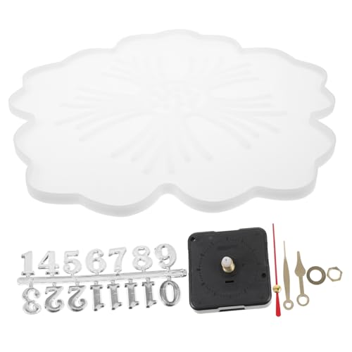 Beatifufu DIY Silikon Gießform für Blumen Uhr Flexible Große Form für Wanduhren Kompatibel mit Epoxidharz Bastelset für Individuelle Zifferblätter und Kreative Uhrmacherei Beatifufu DIY Silikon Gießform für Blumen Uhr Flexible Große Form für Wanduhren Kompatibel mit Epoxidharz Bastelset für Individuelle Zifferblätter und Kreative Uhrmacherei von Beatifufu