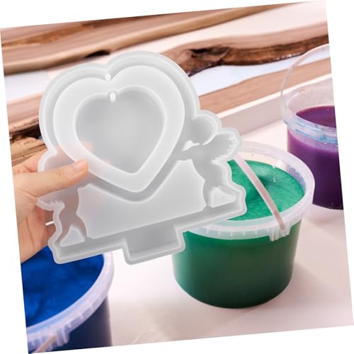 Beatifufu DIY Silikonform Herzförmiger Bilderrahmen für Epoxidharz Gießen Flexible Langlebige Resin Gießform Leicht zu Reinigen für Bastelprojekte und Personalisierte Fotodekorationen Beatifufu DIY Silikonform Herzförmiger Bilderrahmen für Epoxidharz Gießen Flexible Langlebige Resin Gießform Leicht zu Reinigen für Bastelprojekte und Personalisierte Fotodekorationen von Beatifufu