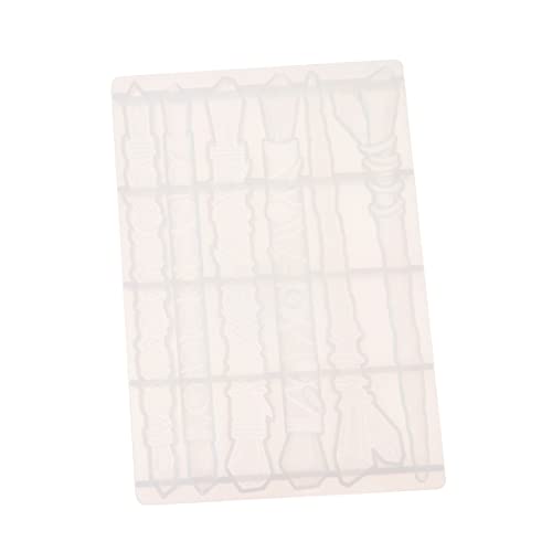 Beatifufu DIY Silikonform für Haarspangen Epoxidharz Gießform Haarnadel Mould für Schmuckherstellung Hochwertige Silikon Haarstickform Einfaches Entformen und Reinigen von Beatifufu