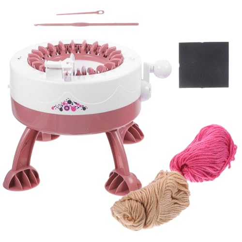 Beatifufu DIY Strickmaschine Pinguinform Kunststoff Strickrahmen für Mädchen Einfaches Webwerkzeug Koordination und Kreativität Kompakt und Langlebig von Beatifufu