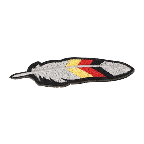 Beatifufu Deutschland Flagge Plume Patch mit Besticktes Federabzeichen Leichter Kompakter Ersatzaufnäher für Jacken Hüte Rucksäcke Vielseitig für DIY Kleidung und Taschen Beatifufu Deutschland Flagge Plume Patch mit Besticktes Federabzeichen Leichter Kompakter Ersatzaufnäher für Jacken Hüte Rucksäcke Vielseitig für DIY Kleidung und Taschen von Beatifufu