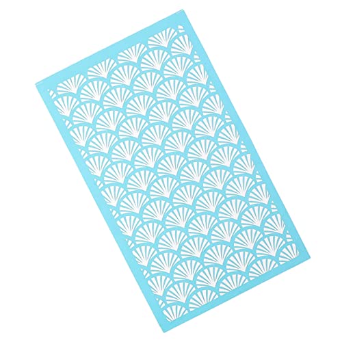 Beatifufu Diy Seiden Druckschablone Polymer für Tonarbeiten Wiederverwendbar Waschbar für Kreativprojekte und Schmuckherstellung von Beatifufu