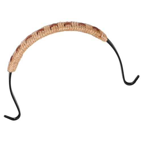 Beatifufu Ersatz Griff für Teekessel mit Hitzebeständigem Eisen und Umwickeltem Juteseil Ergonomischer Kesselfenstergriff Praktisches Haushalts teekannen zubehör für Sicheren Halt von Beatifufu