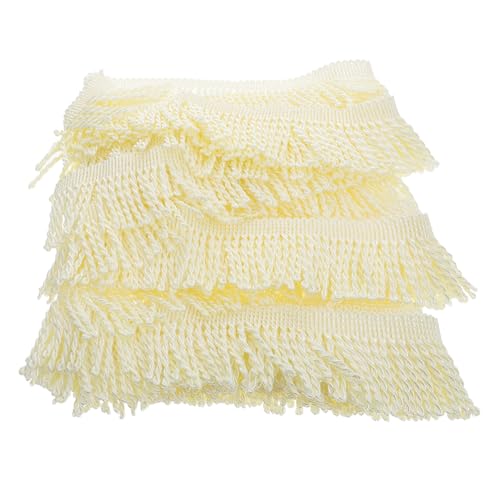Beatifufu Feine DIY Fransenborte zum Nähen Zarte Polyester seidenborte für Vorhänge Lampenschirme Kleidung Vielseitige Dekoration für Zuhause Hochzeit Party Strapazierfähig und Beatifufu Feine DIY Fransenborte zum Nähen Zarte Polyester seidenborte für Vorhänge Lampenschirme Kleidung Vielseitige Dekoration für Zuhause Hochzeit Party Strapazierfähig und von Beatifufu