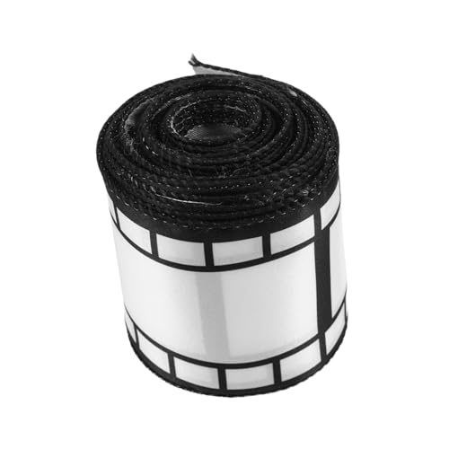 Beatifufu Filmstreifenband Schwarz Weiß Breit Lang Biegsam und Formbar für DIY Dekorationen Geschenkverpackungen Party Filmthemen-events Beatifufu Filmstreifenband Schwarz Weiß Breit Lang Biegsam und Formbar für DIY Dekorationen Geschenkverpackungen Party Filmthemen-events von Beatifufu