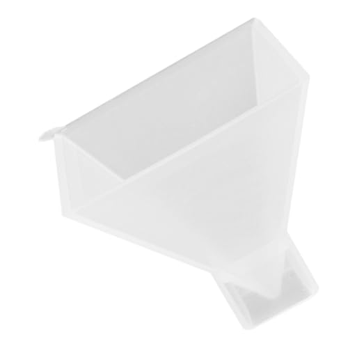 Beatifufu Flexible Silikonform Pyramide für Resin Gießen DIY Harz Gießform Hochtransparente Elastische Pyramidenform für Dekoration und Basteln von Beatifufu
