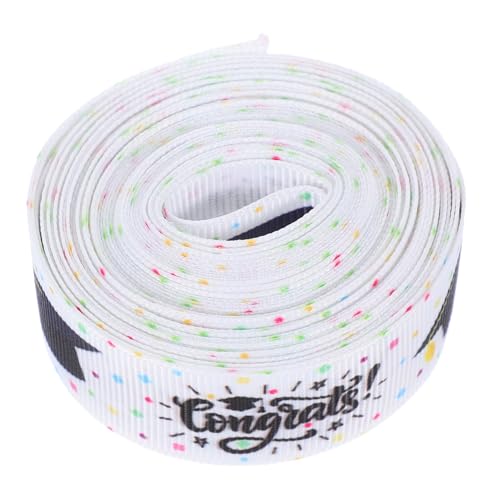 Beatifufu Graduationsband Polyester Geschenkband zum Basteln Breit Farbintensives DIY Dekoband für Geschenkverpackung Partydeko Schleifenherstellung Vielseitig Einsetzbar Beatifufu Graduationsband Polyester Geschenkband zum Basteln Breit Farbintensives DIY Dekoband für Geschenkverpackung Partydeko Schleifenherstellung Vielseitig Einsetzbar von Beatifufu
