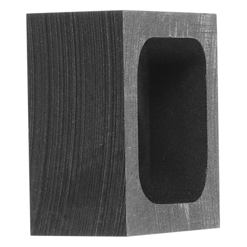 Beatifufu Graphit schmelzform für Metallgießen Graphit Ölwanne Hitzebeständig Verschleißfest Geeignet für Silber Kupfer Goldschmelze Langlebige Gussform für Labor und Schmuckherstellung von Beatifufu