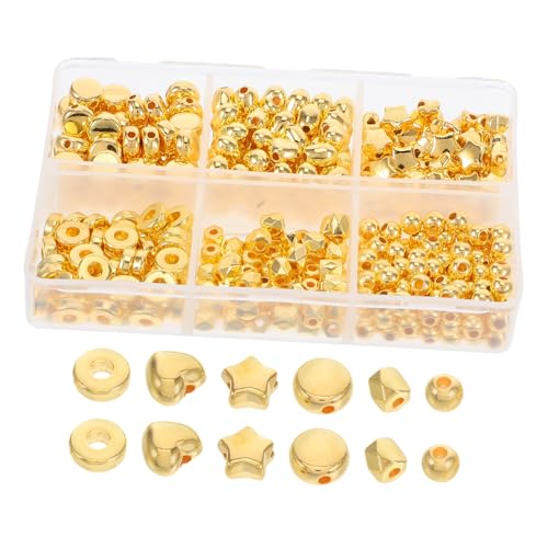 Beatifufu Großloch Kunststoff Abstandshalter Perlen Spacer Beads für DIY Schmuckherstellung Perlen für Armbänder und Halsketten Einfache Fädelung für Kreative Bastelprojekte Beatifufu Großloch Kunststoff Abstandshalter Perlen Spacer Beads für DIY Schmuckherstellung Perlen für Armbänder und Halsketten Einfache Fädelung für Kreative Bastelprojekte von Beatifufu
