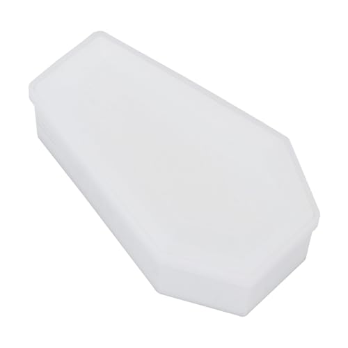Beatifufu Halbtransparente Crystal Box Silikon Gießform für DIY Halloween Sarg Design Langlebige Reißfeste Harz Ornamentform für Kreative Bastelprojekte und Schmuckdekoration von Beatifufu