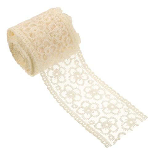 Beatifufu Handgefertigtes Besticktes Spitzenband Breites Dekoratives Spitzenband zum Nähen für DIY Kleidung Kleid Vorhang Tischdecke Zubehör von Beatifufu