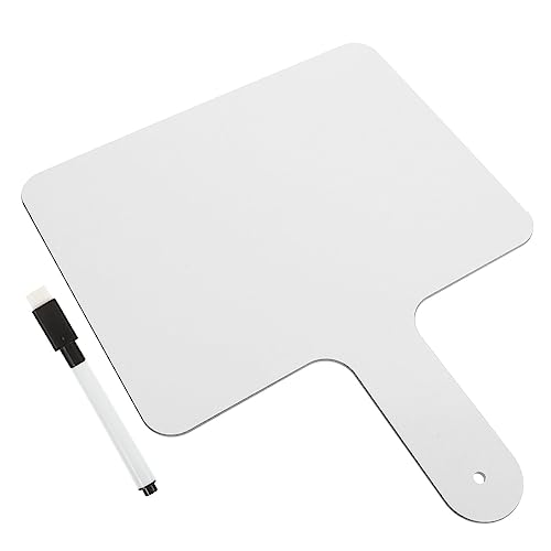 Beatifufu Handliches Whiteboard Teiliges Doppelseitig Abwischbar Wiederverwendbar Leichte Antworttafeln für Unterricht und Wettbewerb Kompakt und Langlebig von Beatifufu
