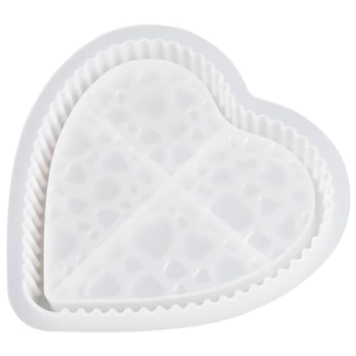 Beatifufu Herzförmige Silikon gießform für Tabletop ornamente Multifunktionale DIY mould mit Feiner Detailarbeit Praktisches Zubehör für Zuhause Geeignet für Harz Dekorationsprojekte Beatifufu Herzförmige Silikon gießform für Tabletop ornamente Multifunktionale DIY mould mit Feiner Detailarbeit Praktisches Zubehör für Zuhause Geeignet für Harz Dekorationsprojekte von Beatifufu