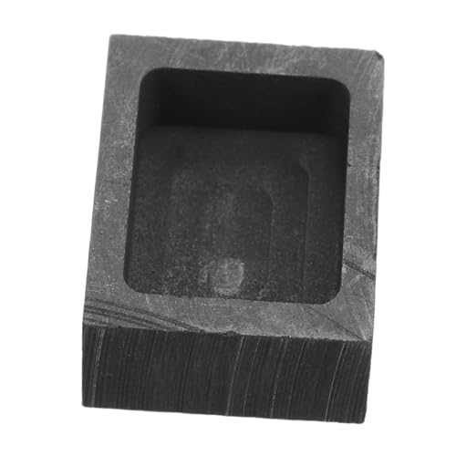 Beatifufu Hochtemperaturbeständige Graphit gießform für DIY Gold Silber Schmuckschmelzen Metallmodell mit Ölkanal für Effizientes Gießen und Langlebige Barrenform von Beatifufu