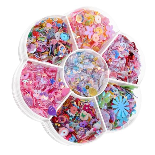 Beatifufu Irideszierende Lose Pailletten für Basteln Langlebig und Vielseitig Einsetzbar Bunte Glitzer Perlen für Nähen Stickerei Kleidung Haaraccessoires und DIY Projekte Strahlender Glanz Beatifufu Irideszierende Lose Pailletten für Basteln Langlebig und Vielseitig Einsetzbar Bunte Glitzer Perlen für Nähen Stickerei Kleidung Haaraccessoires und DIY Projekte Strahlender Glanz von Beatifufu