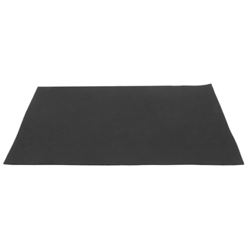 Beatifufu Kalligraphie Filzunterlage Schwarz Rutschfeste Schreibtischmatte mit Doppelseitigem Design Geeignet für Malen und Schreiben Langlebige Filzmatte für Chinesische Kalligraphie und von Beatifufu