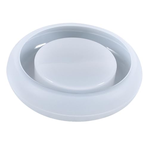 Beatifufu Kristallklarer Ovaler Epoxidharz Gießform aus Langlebigem Silikon Antihaftbeschichtet für DIY Schmuckherstellung und Dekorative Bastelarbeiten Wiederverwendbar für Heim und von Beatifufu