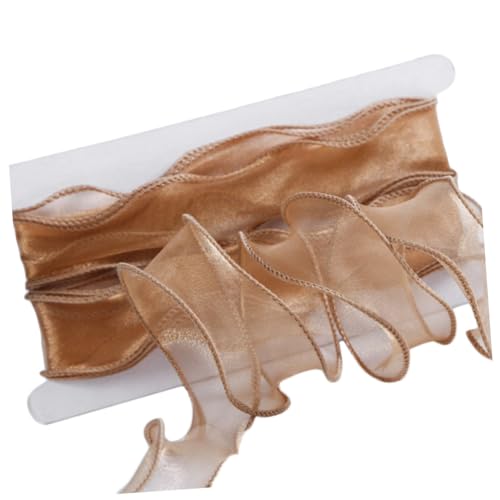 Beatifufu Meerjungfrauenflosse DIY Geschenkband Yards Vielseitiges Dekoratives Schneegarnband für Hochzeit Festival Bekleidungs und Bastelverwendung von Beatifufu