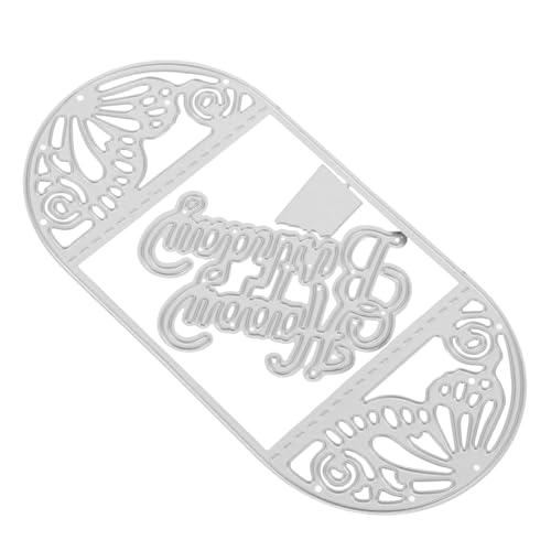Beatifufu Metall-stanzschablone für Kartenherstellung Feine Schneideform aus Stabile DIY Stanzform für Scrapbooking Fotoalben Hochzeitseinladungen und Papierbasteleien von Beatifufu