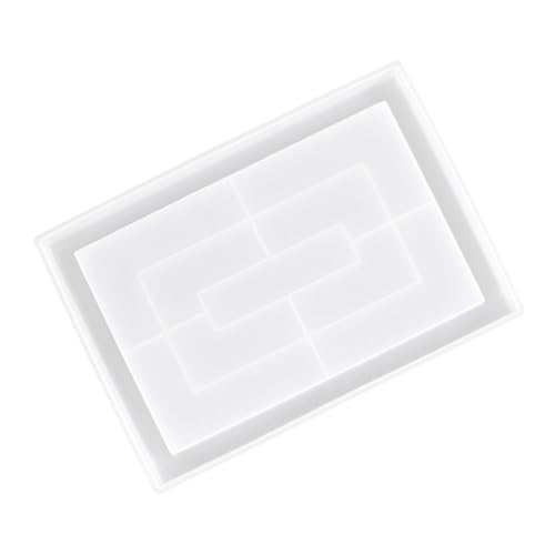 Beatifufu Multifunktionale DIY Silikonform für Epoxidharz Gießform Tablett Robust Langlebig Rutschfest Geeignet für Blumenhalter Obsttablett Serviertablett Kreative Handarbeit Beatifufu Multifunktionale DIY Silikonform für Epoxidharz Gießform Tablett Robust Langlebig Rutschfest Geeignet für Blumenhalter Obsttablett Serviertablett Kreative Handarbeit von Beatifufu