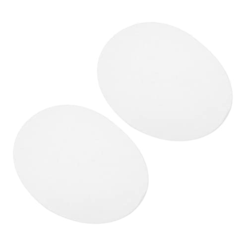 Beatifufu Oval Bügelflicken zum Aufbügeln Weiße Ellbogen Patches aus Samtigem Flockstoff Dekorative Reparaturapplikationen für Anzüge Jacken Pullover DIY Kleidungsschmuck Beatifufu Oval Bügelflicken zum Aufbügeln Weiße Ellbogen Patches aus Samtigem Flockstoff Dekorative Reparaturapplikationen für Anzüge Jacken Pullover DIY Kleidungsschmuck von Beatifufu