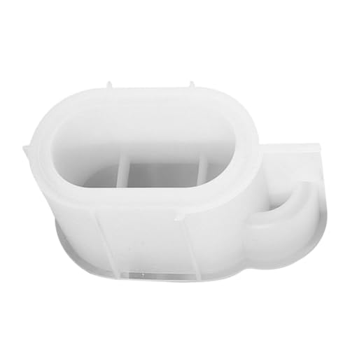 Beatifufu Oval Silikonform für Diy Epoxidharz Gießform mit Praktischer Feuerzeugöffnung für Kerzenständer und Schmuckablagen Langlebig und Vielseitig Einsetzbar von Beatifufu