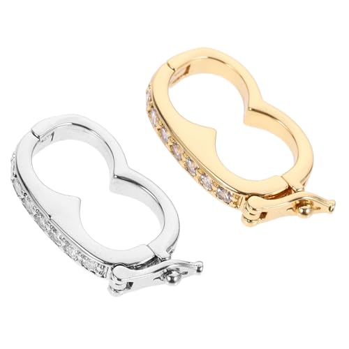 Beatifufu Halskettenverkürzer-verschluss Modeschmuck Verbindungsschnallen Kupferarmbandverkürzer-verschlüsse Beatifufu Halskettenverkürzer-verschluss Modeschmuck Verbindungsschnallen Kupferarmbandverkürzer-verschlüsse von Beatifufu
