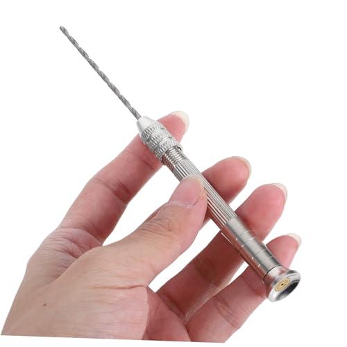 Beatifufu Präzises Mini Handbohrer Set Metall für DIY Schmuckherstellung und Kerzenloch Bohrung Vielseitiges Bohrer Set für Basteln Robust und Einfach zu Bedienen Beatifufu Präzises Mini Handbohrer Set Metall für DIY Schmuckherstellung und Kerzenloch Bohrung Vielseitiges Bohrer Set für Basteln Robust und Einfach zu Bedienen von Beatifufu