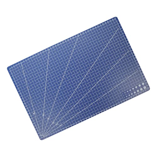 Beatifufu Professionelle Doppelseitige Schneidematte Blau Selbstheilend Rutschfest Glatte Oberfläche Sichere Bastelunterlage für Gravur DIY Papier Handwerksprojekte Beatifufu Professionelle Doppelseitige Schneidematte Blau Selbstheilend Rutschfest Glatte Oberfläche Sichere Bastelunterlage für Gravur DIY Papier Handwerksprojekte von Beatifufu