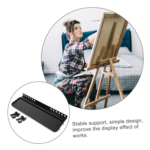 Beatifufu Professionelles Staffelei Ablagefach aus Robustem Kunststoff Praktische Maltafel Aufbewahrungsplatte zur Sicheren Lagerung von Malutensilien für Künstler und Staffelei Zubehör Beatifufu Professionelles Staffelei Ablagefach aus Robustem Kunststoff Praktische Maltafel Aufbewahrungsplatte zur Sicheren Lagerung von Malutensilien für Künstler und Staffelei Zubehör von Beatifufu