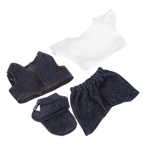Beatifufu Puppenkleider Set für Kuscheltiere mit T Shirt Hose Weste Hut Weiche Sichere Stoffe Vielseitig Kombinierbar für und Schnelles Umziehen Beatifufu Puppenkleider Set für Kuscheltiere mit T Shirt Hose Weste Hut Weiche Sichere Stoffe Vielseitig Kombinierbar für und Schnelles Umziehen von Beatifufu