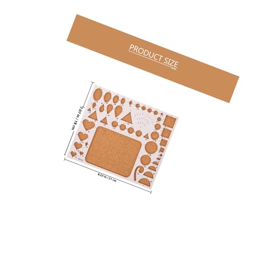 Beatifufu Quilling Vorlage Board aus Stabilem Material Rostfrei Präzise Kreisform Robustes DIY Bastelpapier Werkzeug für Anfänger und Künstler für Grußkarten und Wanddeko von Beatifufu