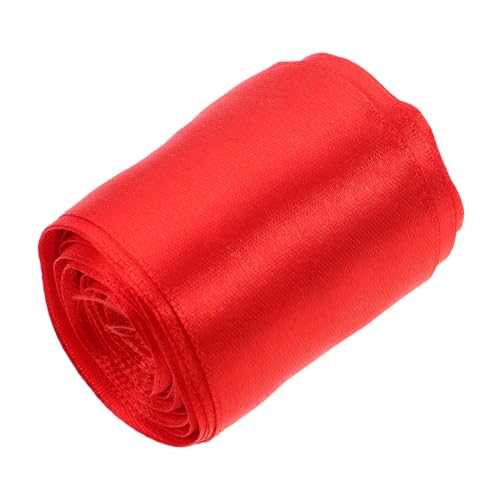 Beatifufu Rotes Satinband Ziellinie Polyester Finish Rope Strap für Outdoor Athletics Marathon Laufwettbewerbe und Rennen von Beatifufu