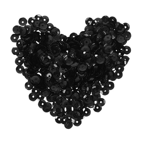 Beatifufu Schwarze Glitzernde Pailletten für DIY Basteln Kunsthandwerk Scrapbooking Dekoration Packung für Mädchen Bastelprojekte und Schmuckherstellung Beatifufu Schwarze Glitzernde Pailletten für DIY Basteln Kunsthandwerk Scrapbooking Dekoration Packung für Mädchen Bastelprojekte und Schmuckherstellung von Beatifufu