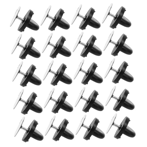 Beatifufu Schwarze Schmetterling Pin Rücken Ersatz für Anstecknadeln Broschennadeln Basteln Vielseitige Abzeichen Halter für Schmuck DIY und Uniform Zubehör von Beatifufu