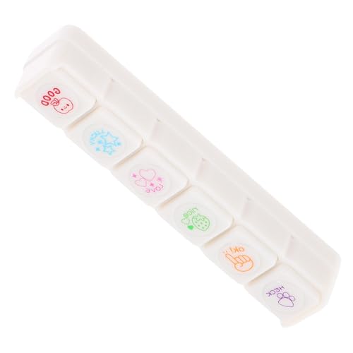 Beatifufu Selbstfärbende Kunststoffstempel Cartoon Motive Langlebig Leicht Tragbar für Scrapbooking Geschenkverzierung DIY Bastelset Karten Herstellung Beatifufu Selbstfärbende Kunststoffstempel Cartoon Motive Langlebig Leicht Tragbar für Scrapbooking Geschenkverzierung DIY Bastelset Karten Herstellung von Beatifufu